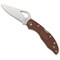 Spyderco 2023 Spyderco Meadowlark 2 Lightweight Brown Plain SPY-BY04PBN2 - alternate 2